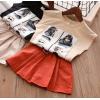 2018夏服新作韓国子供服　ベスト＋ショートパンツ　上下セットD
