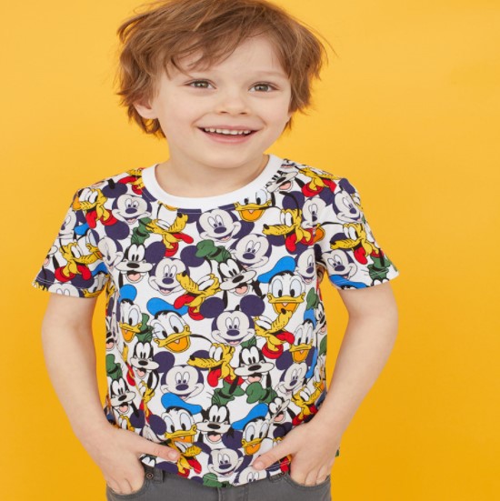 2019夏服新作韓国子供服　男の子　ミキー・ドナルドダック　半袖Ｔシャツ