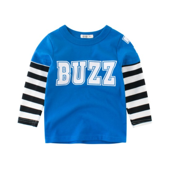 2019春服新作韓国子供服　男の子　BUZZ　長袖Ｔシャツ