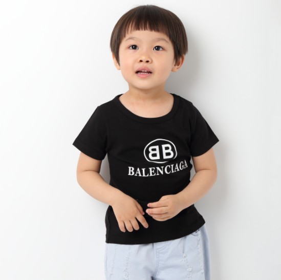 2019夏服新作韓国子供服　男の子　全4色　半袖Tシャツ 