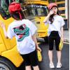  2019夏服新作韓国子供服　女の子　 dinosaur　半袖Ｔシャツ