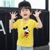 2019夏服新作韓国子供服　男の子　ミキー柄　7色半袖Tシャツ