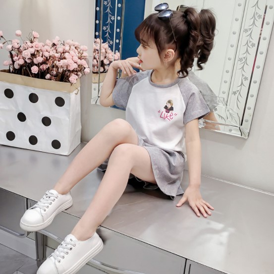 2019夏服新作韓国子供服　女の子　2色　上下セット