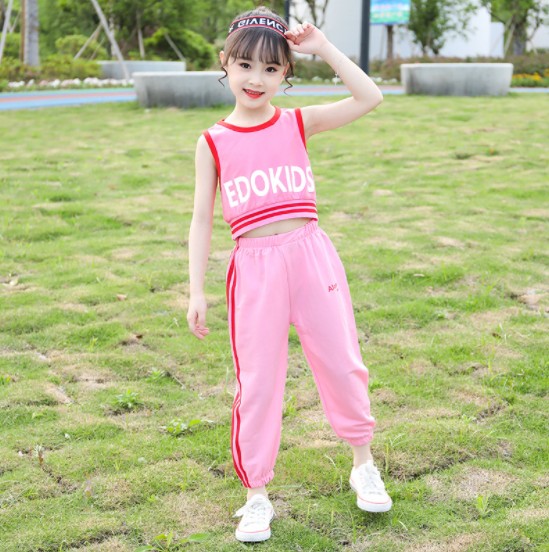 2019夏服新作韓国子供服　女の子　EDOKIDS　上下セット