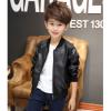 2020春服新作韓国子供服　男の子　PU　ジャケット