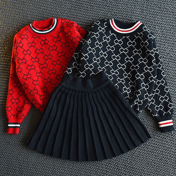 2020秋服韓国子供服　セーター　上下セット　人気商品再入荷！！