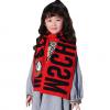 2020冬服新作　女の子　英字ロゴ　人気柄マフラー