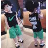 2021夏服新作韓国子供服　男の子　人気柄　上下セット