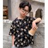 2021夏服新作韓国子供服　男女兼用　くまちゃん柄　2色　半袖ｔシャツ