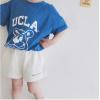 2021夏服新作韓国子供服　男女兼用 UCLA　半袖Ｔシャツ