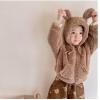 2021冬服新作韓国子供服  女の子　Lambswool　コート