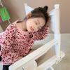 2021冬服新作韓国子供服　女の子　豹柄　セーター