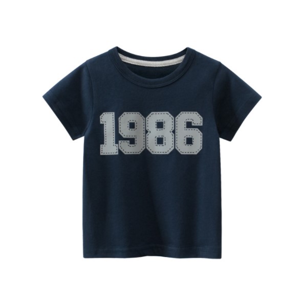 2022夏服新作韓国子供服　1986柄  半袖ｔシャツ