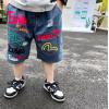 2022夏服新作韓国子供服  男の子　英字ロゴ　5分丈パンツ