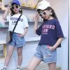 2022夏服新作韓国子供服　女の子　英字ロゴ　半袖Ｔシャツ