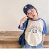 2022夏服新作韓国子供服　女の子　英字ロゴ　半袖Ｔシャツ