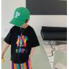 2022夏服新作韓国子供服  男の子　かっこいい　半袖Ｔシャツ