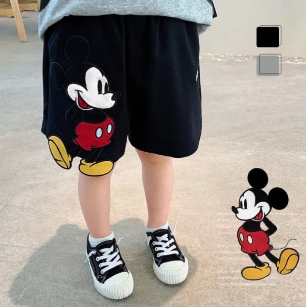 2022夏服新作韓国子供服　男の子　ミキー　ショートパンツ