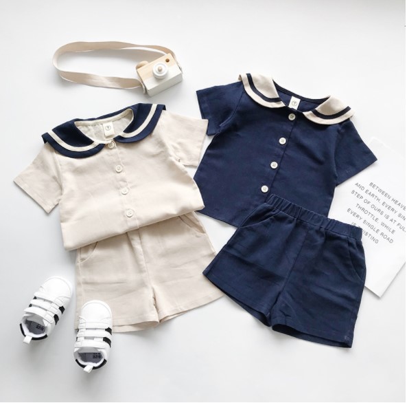 2023夏服新作韓国子供服　女の子　２色上下セット