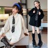 2023春服新作韓国子供服　女の子　ネクタイ付き　ブラウス