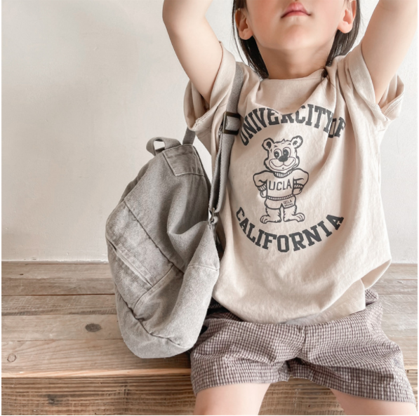 2023夏服新作韓国子供服　女の子　人気　半袖tシャツ