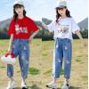 2023夏服新作韓国子供服　女の子　くまちゃん柄　上下セット