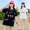 2023夏服新作韓国子供服　女の子　花　半袖Ｔシャツ