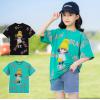 2023夏服新作韓国子供服　女の子　英字ロゴ　半袖Ｔシャツ