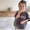 2023夏服新作韓国子供服　女の子  SADS　半袖tシャツ