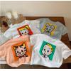 2023夏服新作韓国子供服　男女兼用　人気半袖ｔシャツ