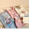 2023夏服新作韓国子供服　アナと雪の女王　半袖tシャツ
