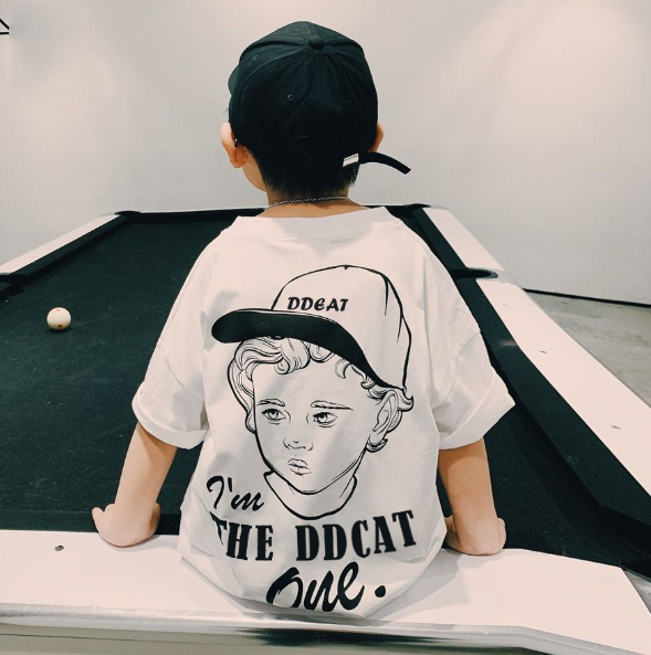 2023夏服新作韓国子供服　男の子　かっこいい　半袖Tシャツ