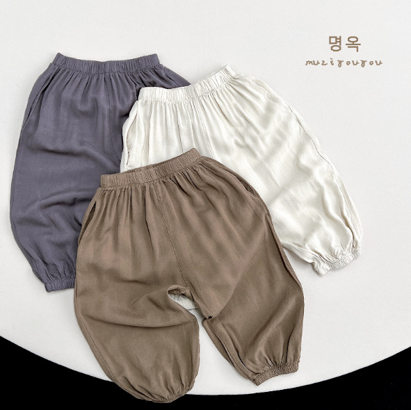 2023夏服新作韓国子供服　男女兼用  蚊防ぐパンツ