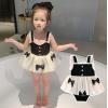 2023夏服新作韓国子供服　女の子　リボン付き水着