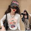 2023秋服新作韓国子供服　女の子　長袖ｔシャツ