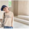 2023秋服新作韓国子供服　女の子　英字ロゴ　長袖ｔシャツ