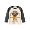 2023秋服新作韓国子供服　男の子　長袖ｔシャツ
