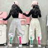 2023秋服新作韓国子供服　女の子  3色パンツ