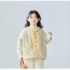2023冬服新作韓国子供服　女の子　花柄　アウター