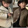 2023冬服新作韓国子供服　ドット柄　アウター