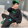 2023秋服新作韓国子供服　男の子　英字ロゴ　上下セット