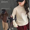 2023冬服新作韓国子供服　女の子　Smile柄　トレーナー