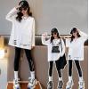 2023春服新作韓国子供服　女の子　英字ロゴ　長袖tシャツ
