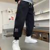 2024春服新作韓国子供服　男の子　ボーダー　パンツ