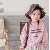 2024春服新作韓国子供服　女の子　英字ロゴ　トップス