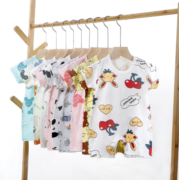 2024夏服新作韓国ベビー服　24色　ロンパース