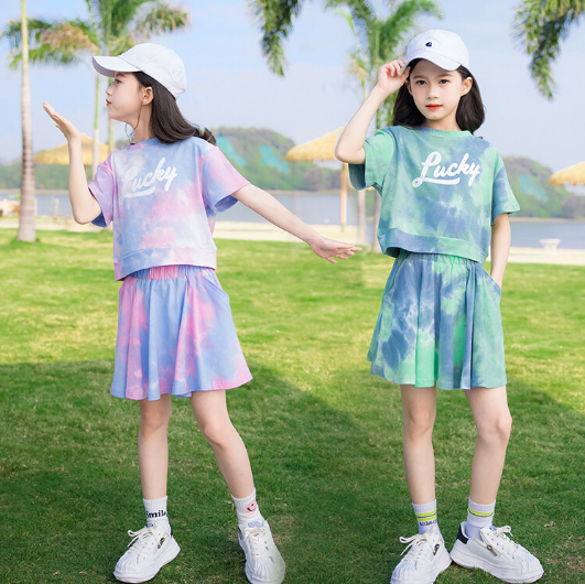 2024夏服新作韓国子供服　女の子　上下セット