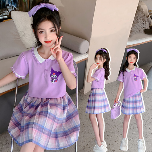 2024夏服新作韓国子供服　女の子　上下セット