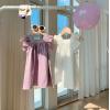 2024夏服新作韓国子供服　女の子　無地　ワンピース