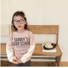 2024春服新作韓国子供服　女の子　英字ロゴ　長袖ｔシャツ